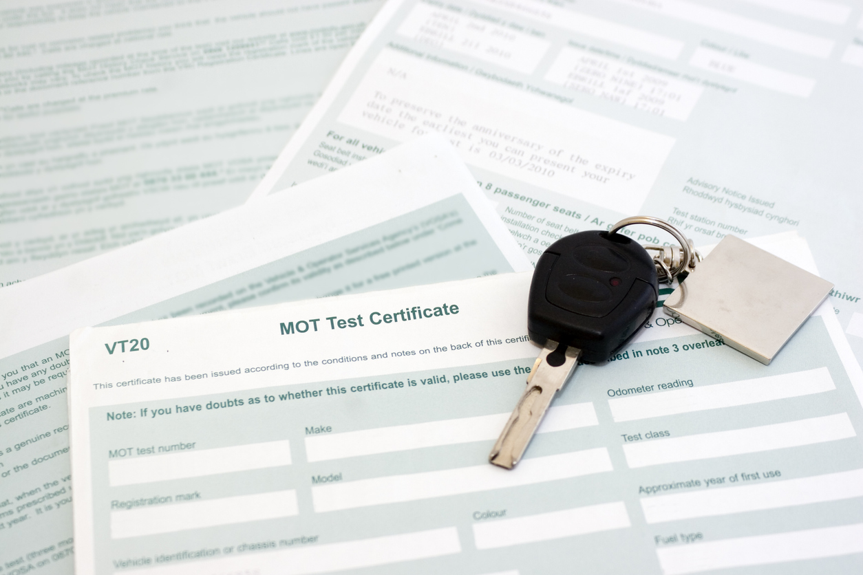 Safety Warnings for Motorists Maximising MOT Exemption